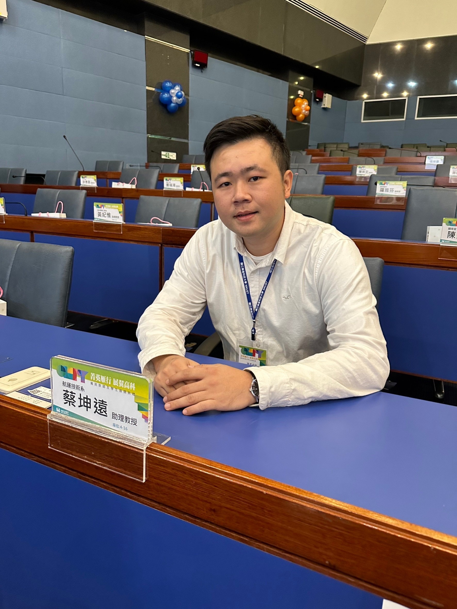 商船組組長 蔡坤遠 商船組組長